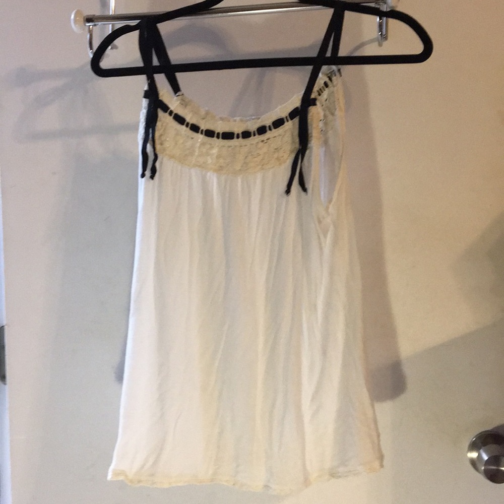 White dressy tank top